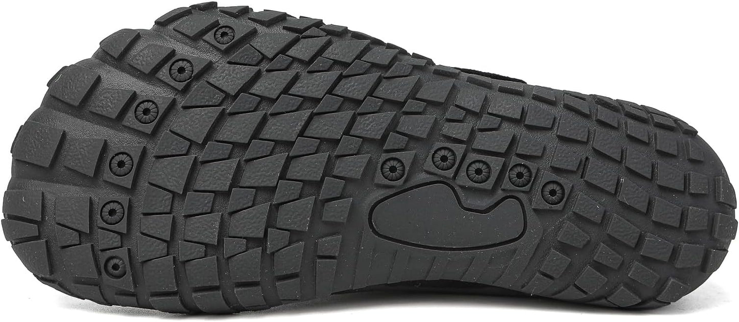 UBFEN Water Shoes for Kids Boys Girls Aqua Socks Barefoot Beach Sports Swim Pool Quick Dry Lightweight Toddler Little Big Kid