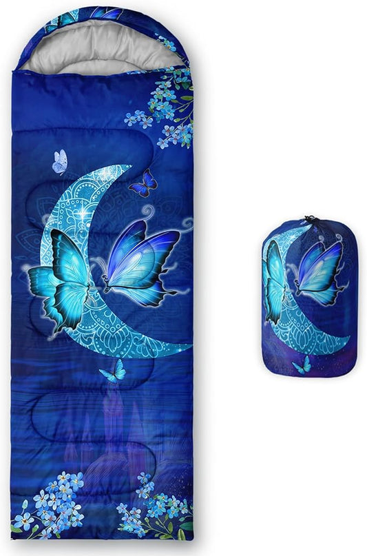 CVHOUSE Camping Sleeping Bags,3 Season Warm & Cool Weather,Lightweight,Waterproof Sleeping Bags for Adults & Kids,Traveling,and Outdoors,Camping Gear Equipment