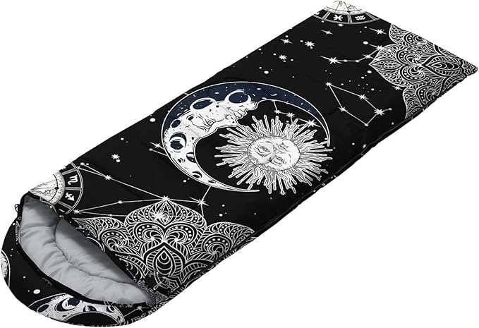 CVHOUSE Camping Sleeping Bags,3 Season Warm & Cool Weather,Lightweight,Waterproof Sleeping Bags for Adults & Kids,Traveling,and Outdoors,Camping Gear Equipment