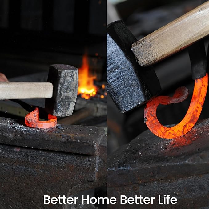 4 Pack Heavy Duty Hanging Plant Bracket,16 Inch Outdoor Plant Hangers,Black Wall Hanging Brackets for Flower Basket, Bird Feeders, Lanterns, and Wind Chimes