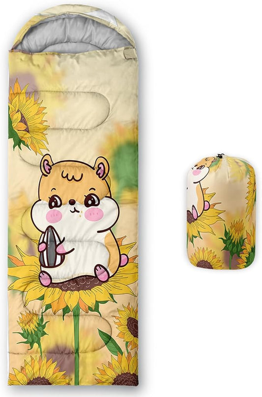 QOOMO Camping Sleeping Bags,3 Season Warm & Cool Weather,Lightweight,Waterproof Sleeping Bags for Adults & Kids,Traveling,and Outdoors,Camping Gear Equipment