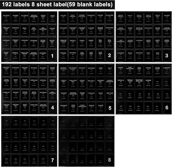 Small Glass Jars with Labels Spice Jar Round Storage Canister with Wooden Lid Clear Glass Food Jar for Pantry Sugar Tea Coffee Bean Spice Nuts Cookies Bath Salts (6 * 420ml(14oz))