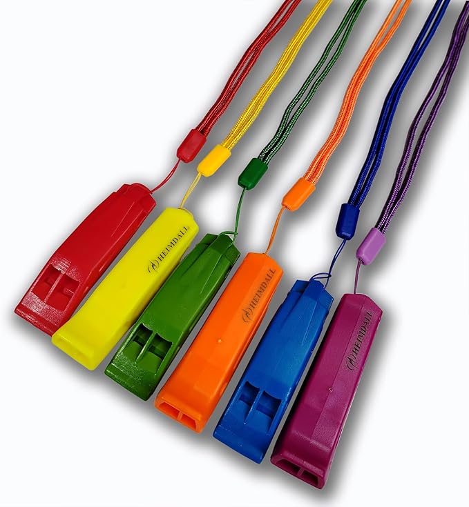 HEIMDALL Emergency Whistle with Lanyard for Safety Boating Camping Hiking Hunting Survival Rescue Signaling