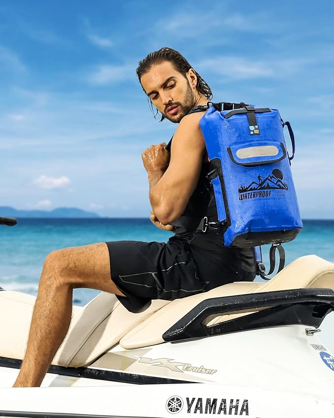 IDRYBAG Dry Bag Backpack Waterproof Floating 20L/30L/40L, Dry Bags Waterproof Backpack for Men, Dry Sack Waterproof Bag