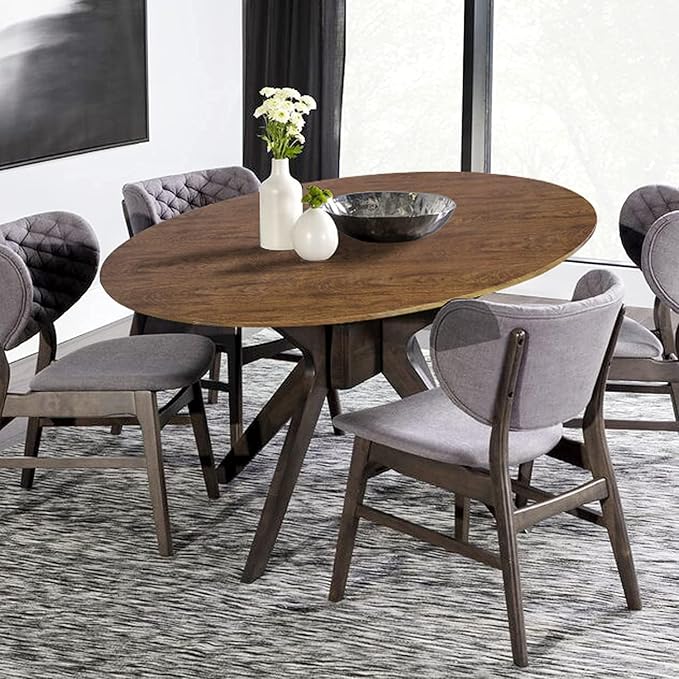 LUSHVIDA Round Waterproof Table Cover Elastic Vinyl Fitted Tablecloth Elastic Edged Plastic Table Cover (Pine, Best for Up to 36"-44" Round)