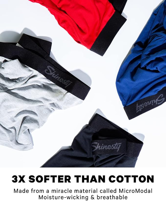 Shinesty Hammock Support Mens Boxer Briefs with Pouch