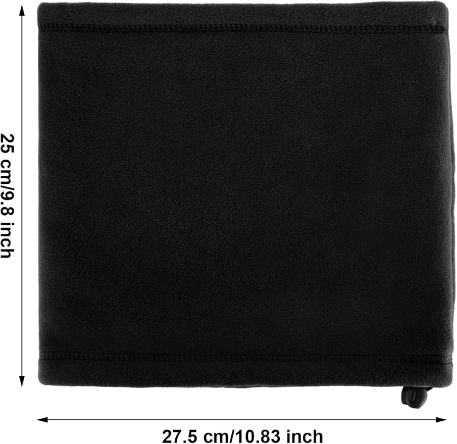 Tatuo Winter Neck Warmer Gaiter for Men Women Ski Fleece Winter Scarf Windproof Face Mask for Skiing Hiking Cycling