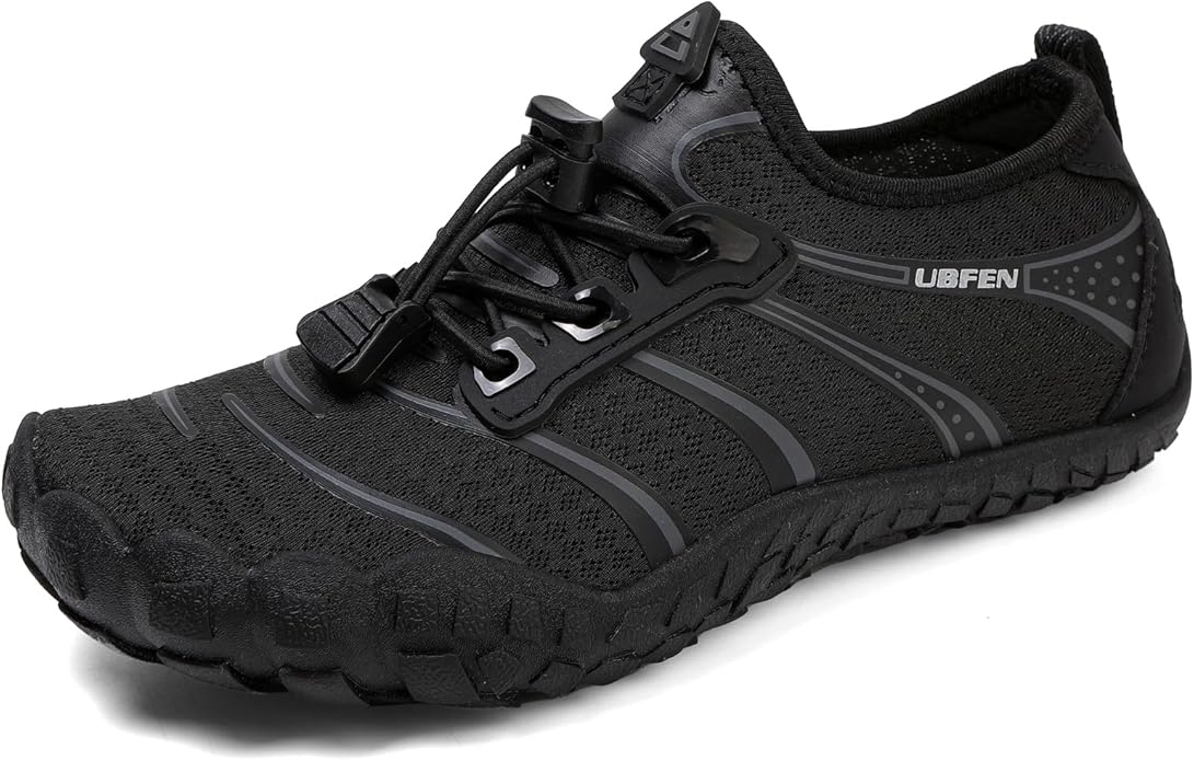 UBFEN Water Shoes for Kids Boys Girls Aqua Socks Barefoot Beach Sports Swim Pool Quick Dry Lightweight Toddler Little Big Kid