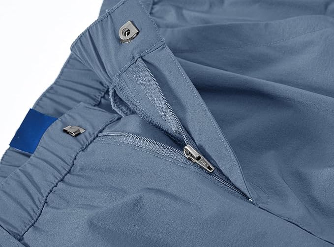 YSENTO Women's Hiking Pants Lightweight Stretch Quick Drying UPF 50 Camping Travel Work Cargo Pants 6 Pockets