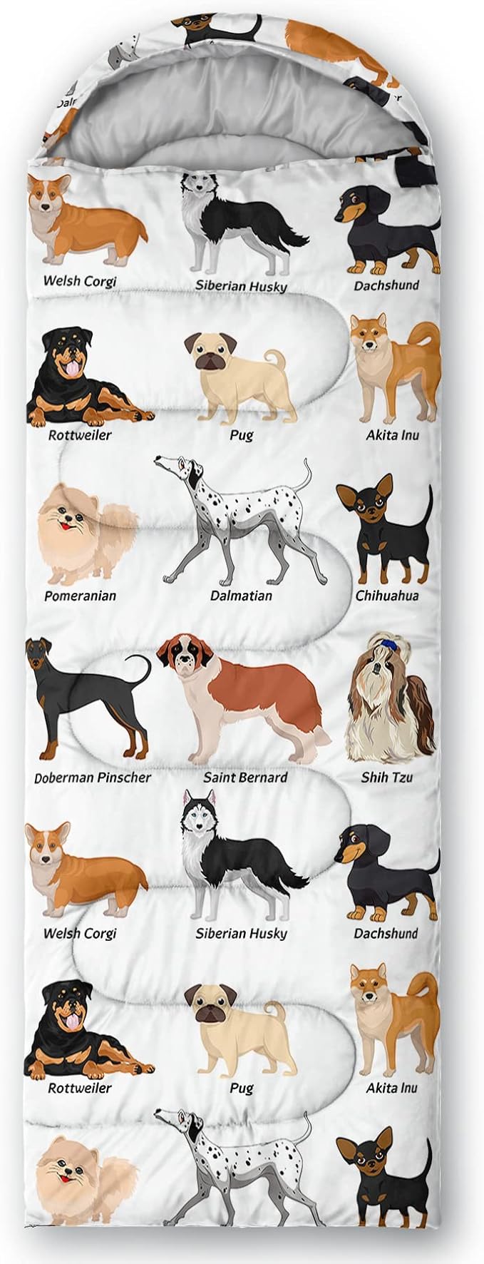 BSNTHO Camping Sleeping Bags,3 Season Warm & Cool Weather,Lightweight,Waterproof Sleeping Bags for Adults & Kids,Traveling,and Outdoors,Camping Gear Equipment