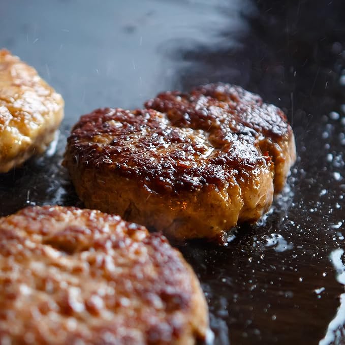 Griddle for Camp Chef 14" 2-Burner Stove Cooking Systems, Professional Carbon Steel Flat Top Griddle with Carry Bag for Camp Chef Outdoor Cooking Equipment, 14 x 32 Inch, Black