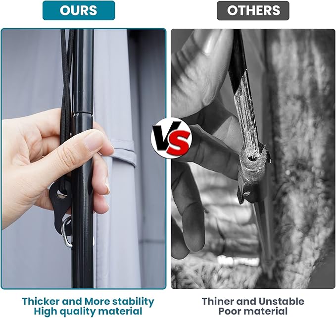 Shower Tent, Outdoor Camping Privacy Shelter-Dressing Changing Room-Portable Toilet Tent for Hiking Sun Shelter Picnic Fishing