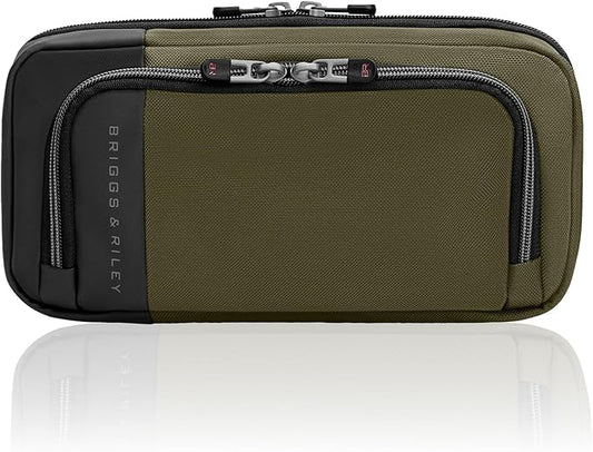 Briggs & Riley Toiletry Kit - Travel Bags for Women & Men, Organizer for Vacation, Dopp Kit for Bathroom Accessories, Makeup, & Skincare