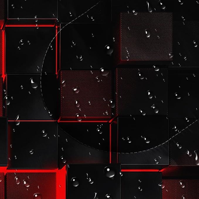 Axolotl Gamepad Sleeping Bag,3 Season Warm and Cool Weather Game Console Sleeping Bag for Boys Teens,Waterproof Lightweight Geometry Hexagonal Sleeping Bag for Traveling,Outdoors Camping,Blue,Black