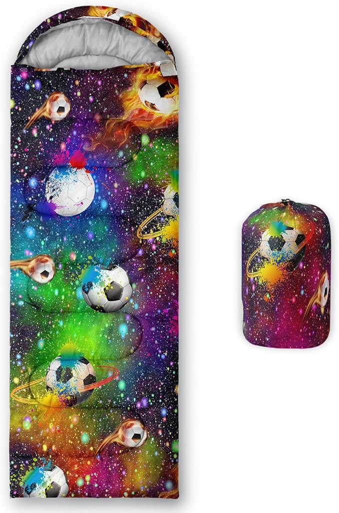 Sleeping Bags for Adults and Kids Backpacking Camping Sleeping Bags for Girls and Boys Lightweight Waterproof Cold/Warm 3-Season