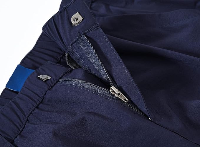 YSENTO Women's Hiking Pants Lightweight Stretch Quick Drying UPF 50 Camping Travel Work Cargo Pants 6 Pockets