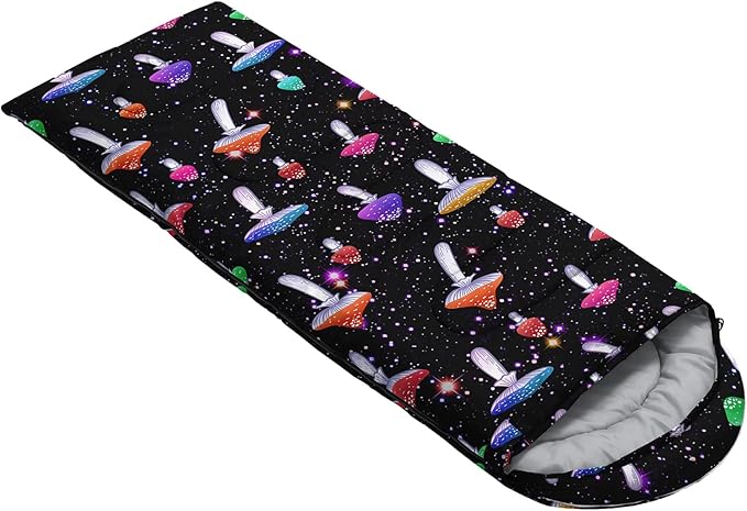 Sleeping Bags for Adults Kids,Backpacking Camping Sleeping Bag for Girls Boys Lightweight Waterproof Cold/Warm Weather Sleeping Bag for All Season