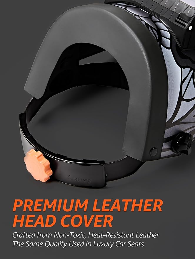 Auto Darkening Welding Helmet - Flip Up Lens, Lightweight, Shade #4/9-13 (Touchdown)