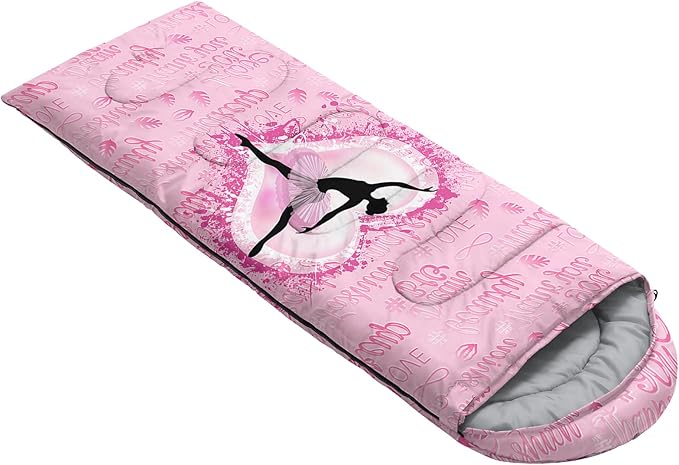 QOOMO Camping Sleeping Bags,3 Season Warm & Cool Weather,Lightweight,Waterproof Sleeping Bags for Adults & Kids,Traveling,and Outdoors,Camping Gear Equipment