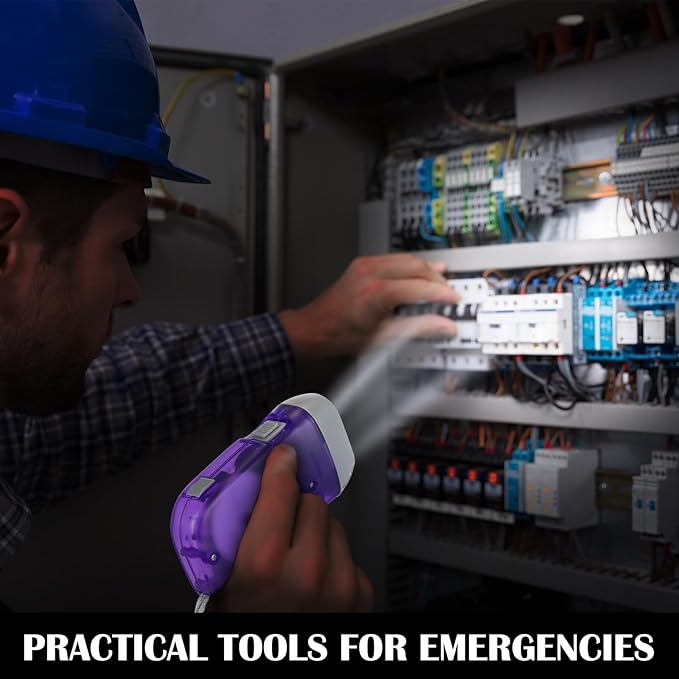 Leelosp 48 Pcs Hand Crank Flashlight No Battery Required Cranked Flashlight Manual Press Flash Light 3 LED Squeeze Light for Camping Hiking Power Outage Gift(Red Blue Purple Orange)