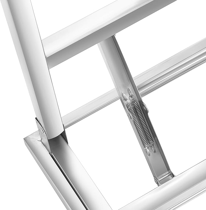 Small Stainless Steel Folding Table, Portable Camp Picnic Party Dining Table No Assembly Sturdy Small Folding Desk Kitchen Prep Table(32" x 16")