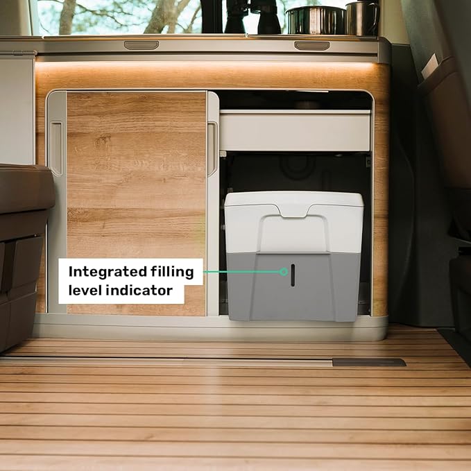 WandaGO Composting Toilet, Portable Outdoor Camping Toilet, Urine Diverting Dry Toilet With Height Adjustment