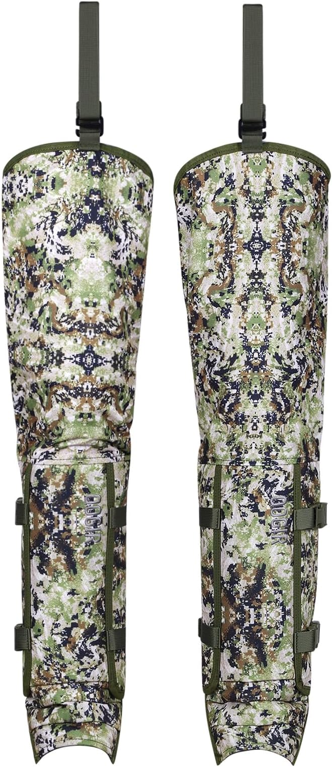 QOGIR Snake Guard Protection Chaps: Snake Bite Protection for Ankle to Thigh Snake Chaps, Waterproof Snake Gaiters