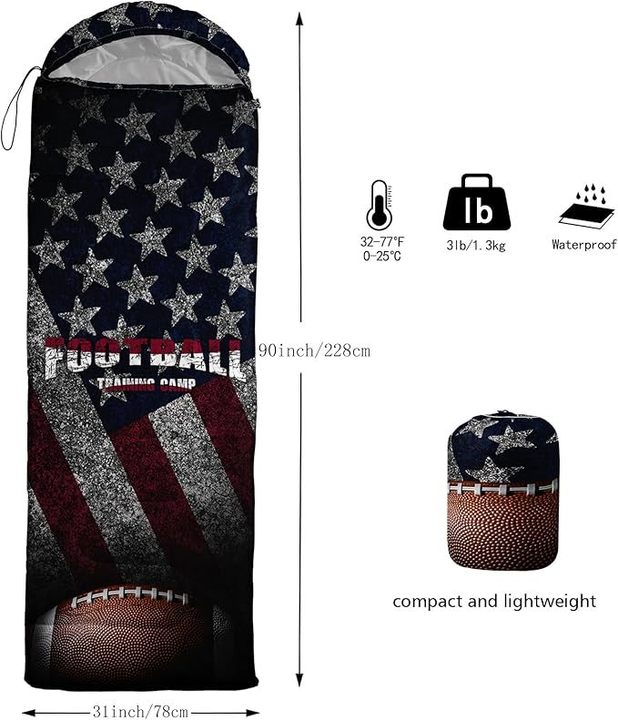 Axolotl Unicorn Sleeping Bag for Kids Boys Girls–Lightweight Warm Cold Weather Sleeping Bags,Waterproof Portable Sleeping Bag with Compression Sack for Camping Backpacking Outdoor Indoor