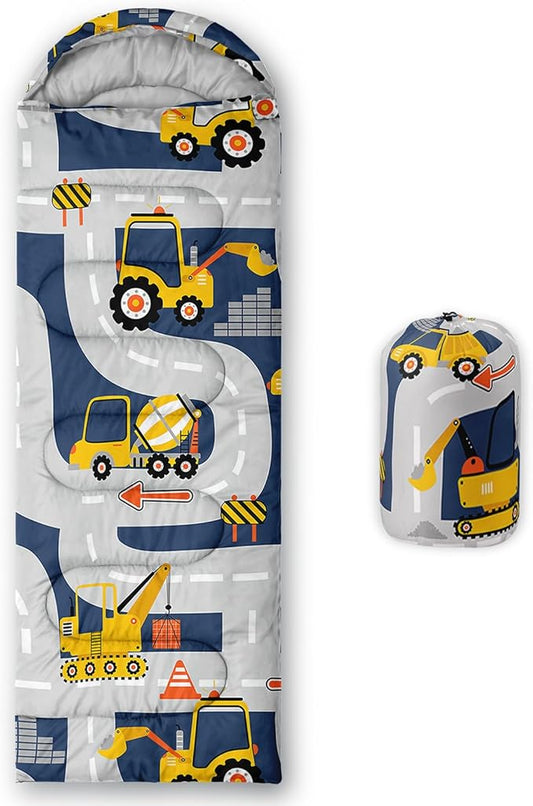 QOOMO Camping Sleeping Bags,3 Season Warm & Cool Weather,Lightweight,Waterproof Sleeping Bags for Adults & Kids,Traveling,and Outdoors,Camping Gear Equipment