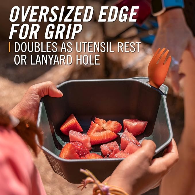 Gerber Gear ComplEAT Tableware Set - Polypropylene Camping Cookware - Portable Outdoor Tableware - 4 Plates, 4 Bowls & 1 Mixing Bowl