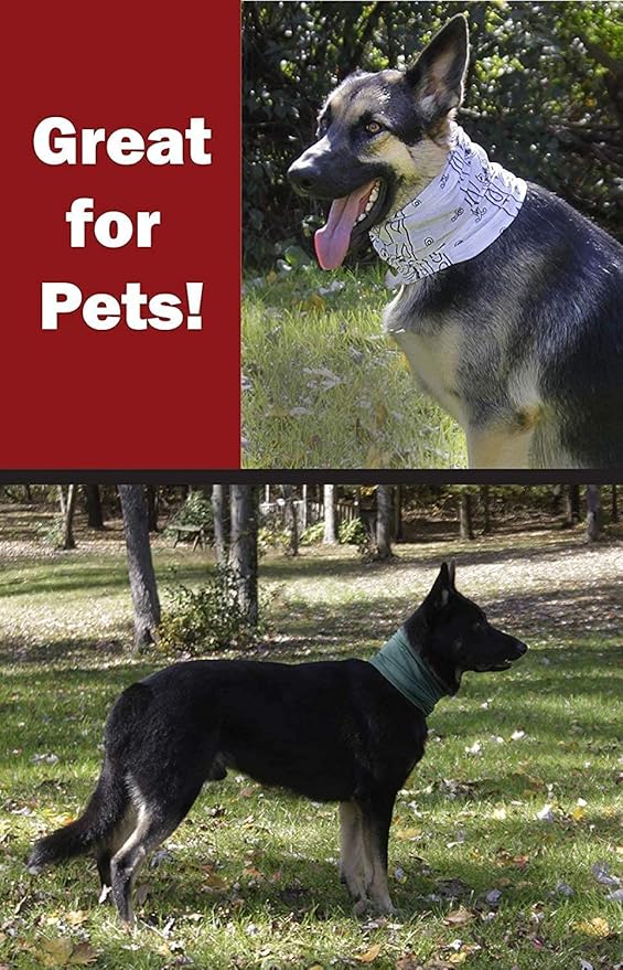 $averPak BodyForge & InsectGuard - Permethrin Treated Mosquitoes, Flies, Ticks & More Insect Repellent Tube Bandanna Neck Gaiter Headband (Black)