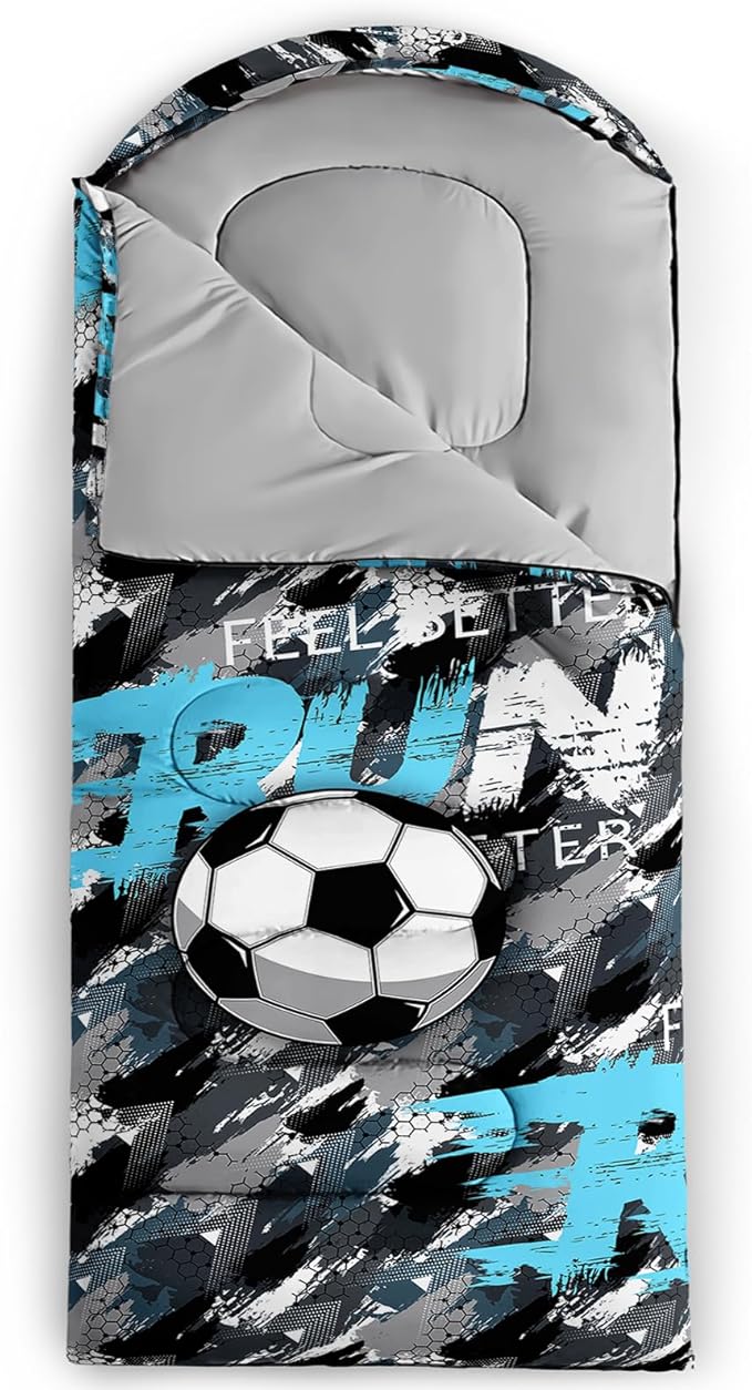 Print sleeping bag,sleeping bags,Outdoor Camping Sleeping Bag，Suitable For Children Boys And Girls Portable,Waterproof,Compact And Lightweight,Great For Outdoor Camping,Backpacking And Hiking