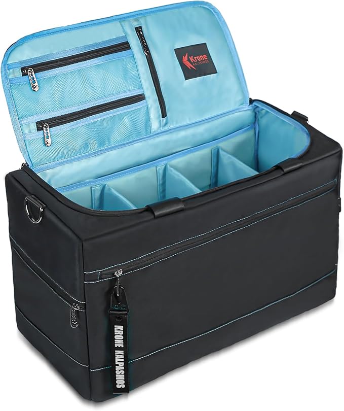 Sneaker Bag for Travel/Sneakerhead gift/Outdoor Sports Bag/Gym Bag /, A Multi-functional Travel Duffel Bag with 3 Adjustable Dividers, & Shoulder Strap,Made of Nylon, by Krone Kalpasmos-classic