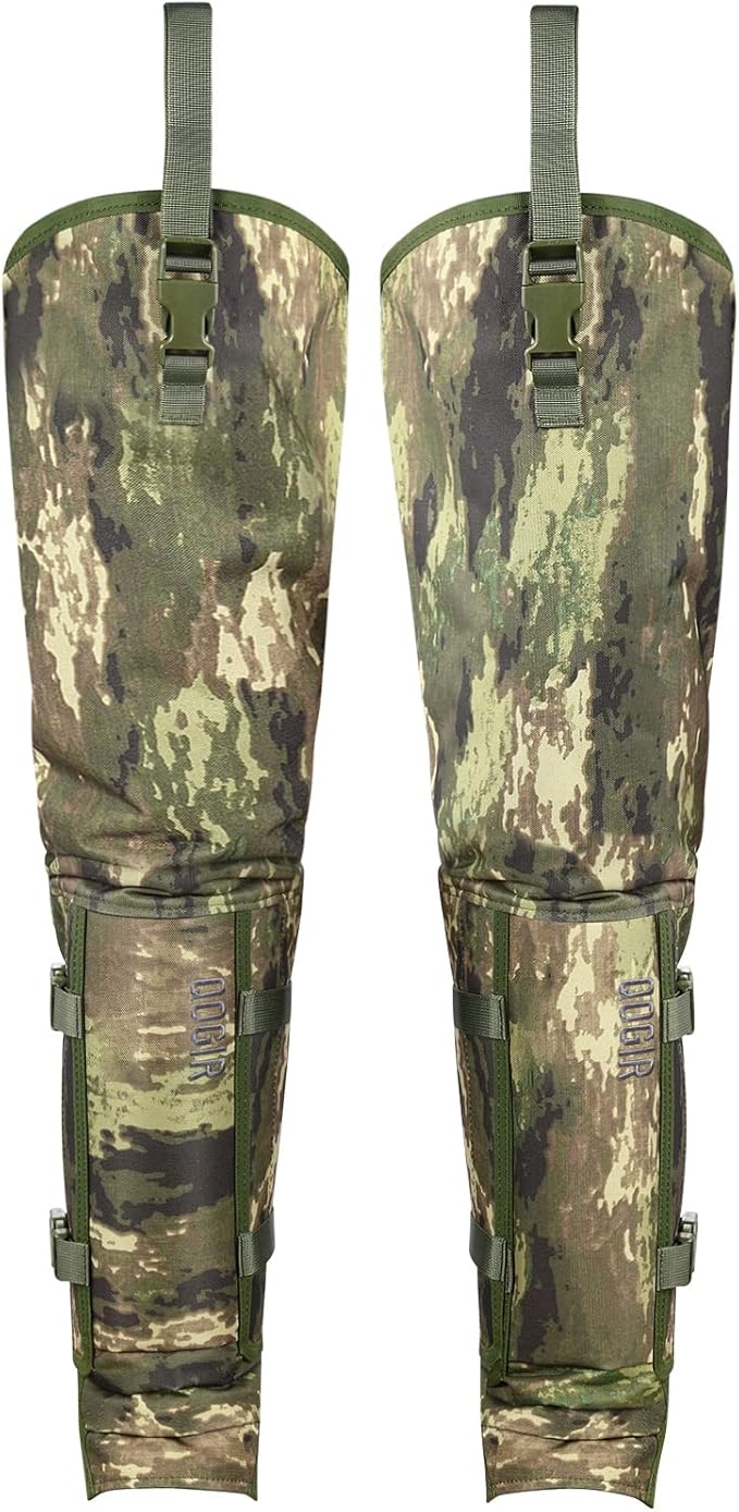 QOGIR Snake Guard Protection Chaps: Snake Bite Protection for Ankle to Thigh Snake Chaps, Waterproof Snake Gaiters