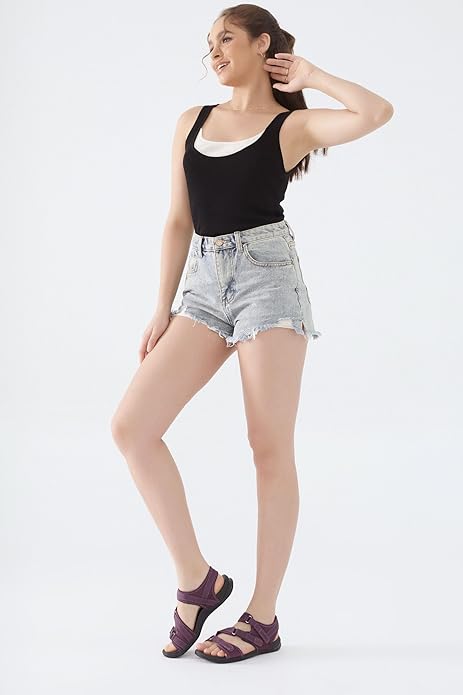 UBFEN Womens Hiking Comfortable Sport Walking Sandals Outdoor Athletic Water Sandals with Three Adjustable Straps