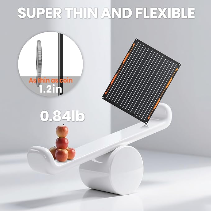 FlexSolar 20W 12V Solar Panel Charger Kit with Built-in Charge Controller - Portable Waterproof Solar Trickle Charger Battery Maintainer, Cig Plug & Alligator Clips for Car, Boat, RV, Tractor