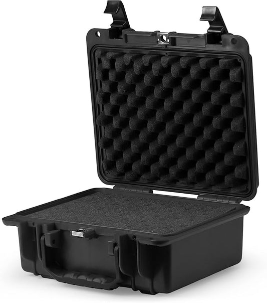 Seahorse 300 Heavy Duty Protective Dry Box Case with Accuform Foam - TSA Approved/Mil Spec / IP67 Waterproof/Airtight/USA Made for First Aid Kits, Emergency Box, Camera