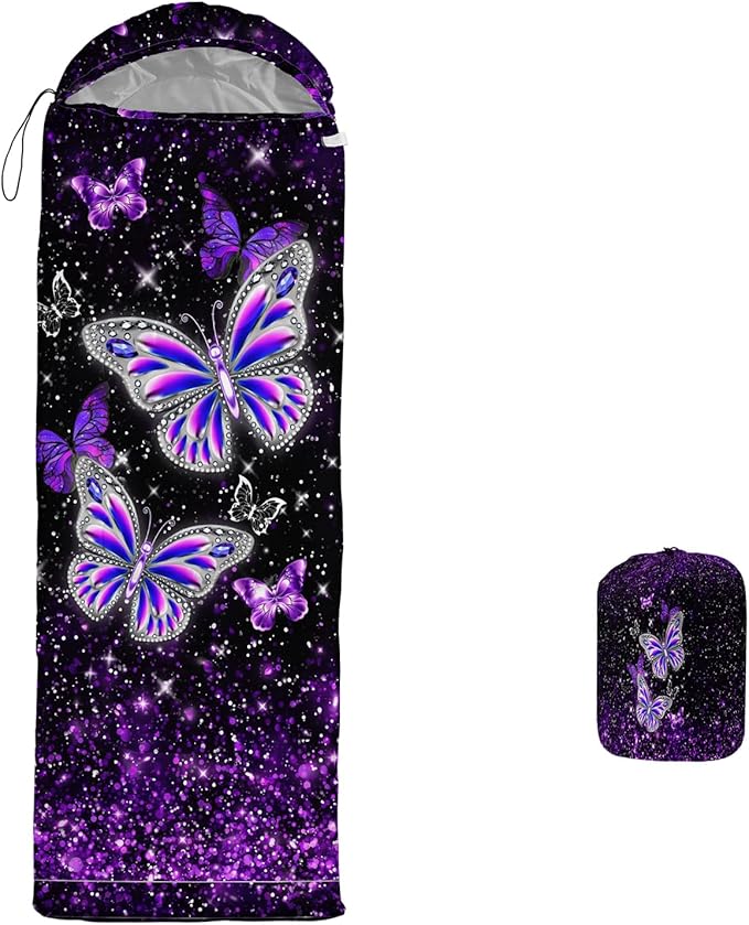 Print sleeping bag,sleeping bags,Outdoor Camping Sleeping Bag，Suitable For Children Boys And Girls Portable,Waterproof,Compact And Lightweight,Great For Outdoor Camping,Backpacking And Hiking