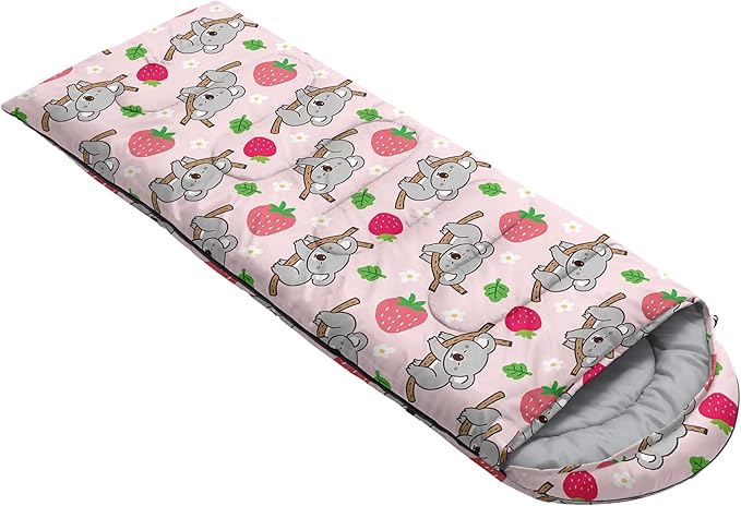 BSNTHO Camping Sleeping Bags,3 Season Warm & Cool Weather,Lightweight,Waterproof Sleeping Bags for Adults & Kids,Traveling,and Outdoors,Camping Gear Equipment