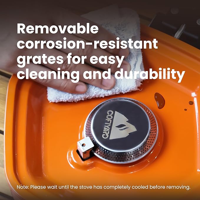 Propane 2 Burner Camping Stove with Carrying Bag, Portable Folding Gas Stove for Camping, Backpacking Camp Stove for Outdoor Cooking, With 17,000 BTU Adjustable Burners for BBQ, Tailgating