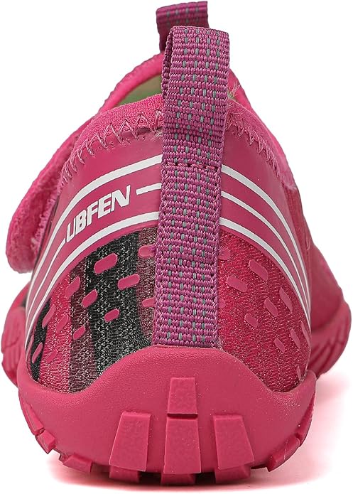 UBFEN Water Shoes for Kids Boys Girls Aqua Socks Barefoot Beach Sports Swim Pool Quick Dry Lightweight Toddler Little Big Kid