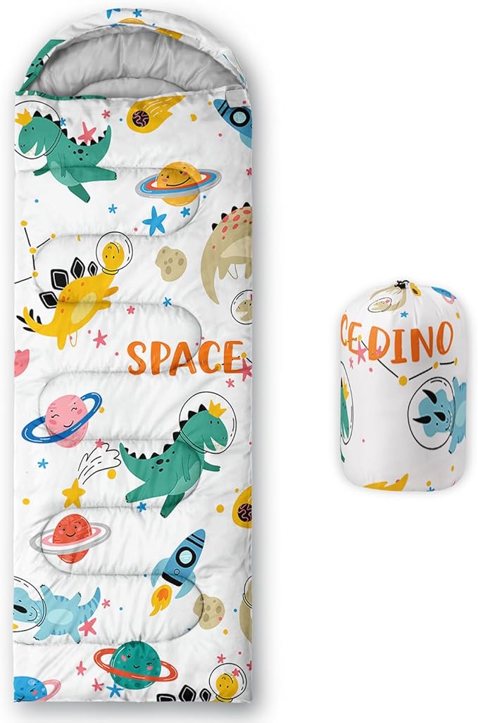 Sleeping Bags for Adults Kids,Backpacking Camping Sleeping Bag for Girls Boys Lightweight Waterproof Cold/Warm Weather Sleeping Bag for All Season