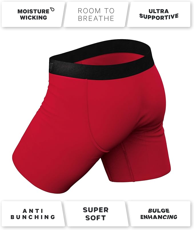 Shinesty Hammock Support Mens Boxer Briefs with Pouch