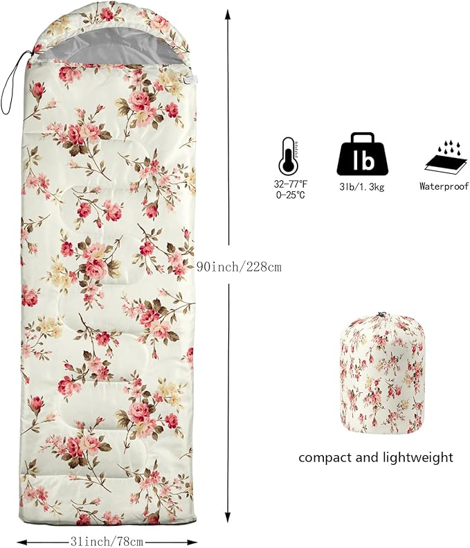 Print sleeping bag,sleeping bags,Outdoor Camping Sleeping Bag，Suitable For Children Boys And Girls Portable,Waterproof,Compact And Lightweight,Great For Outdoor Camping,Backpacking And Hiking