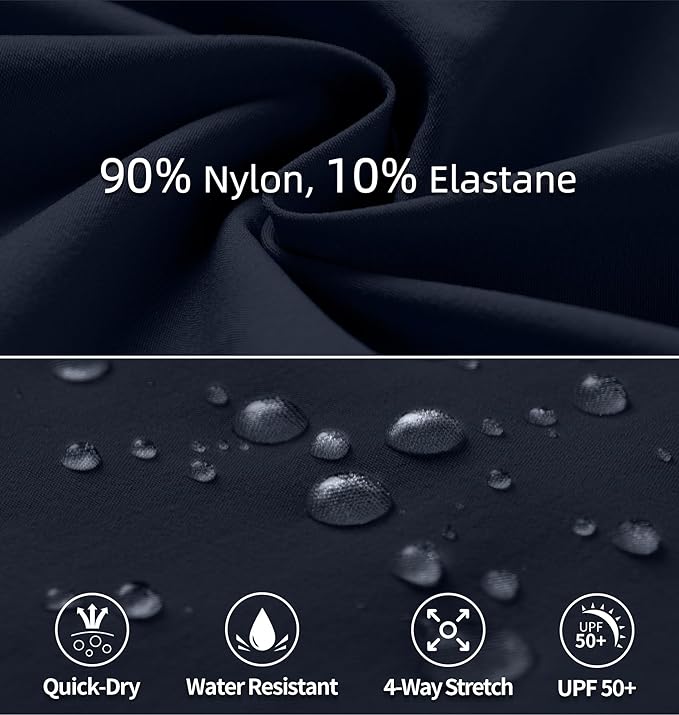 Women's Hiking Pants Quick Dry Lightweight Cargo Pants UPF 50 Water Resistant Zipper Pockets for Golf Travel Work Camping