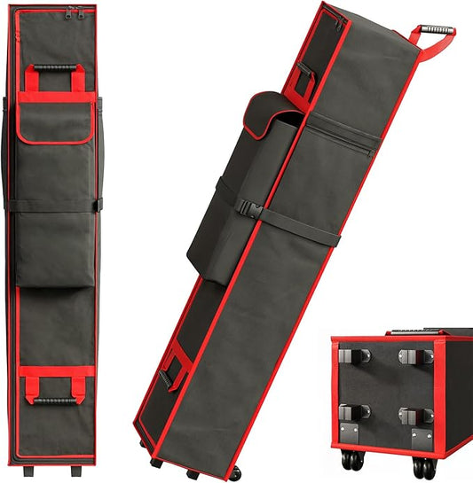 10 x 10 x 62 inch Tent Bag Replacement Part, Designed for 10 x 10 pop-up Tents, Comes with Handles and Rollers for Easy Carrying. Made of 800D Waterproof Oxford Fabric, Durable and Waterproof.