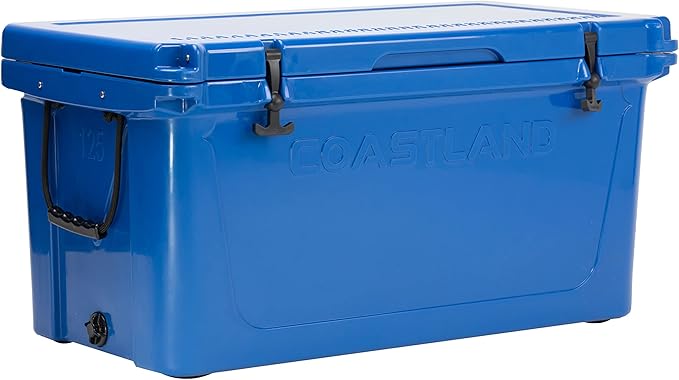 Coastland Delta Series Rotomolded Coolers, Premium Everyday Use Insulated Cooler, Ideal Portable Ice Chest Available in Multiple Capacities & Colors