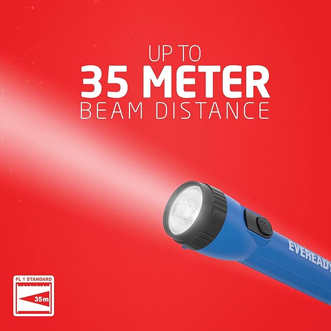 Eveready LED Flashlight (8-Pack) Bright Reliable Flashlights for General Purpose, Great for Camping, Car, Emergency Storm Power Outage Handheld Flashlight (Batteries Included)