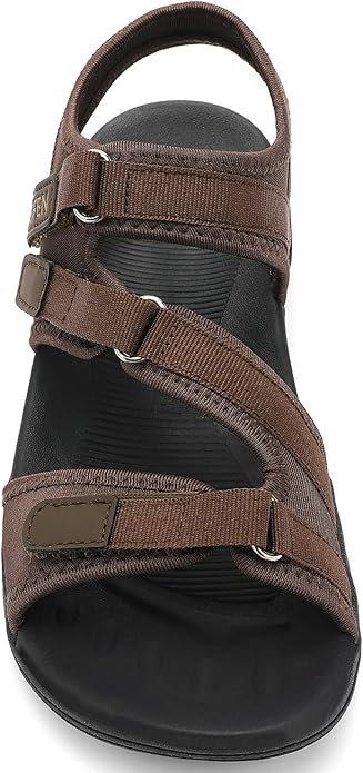 UBFEN Womens Hiking Comfortable Sport Walking Sandals Outdoor Athletic Water Sandals with Three Adjustable Straps