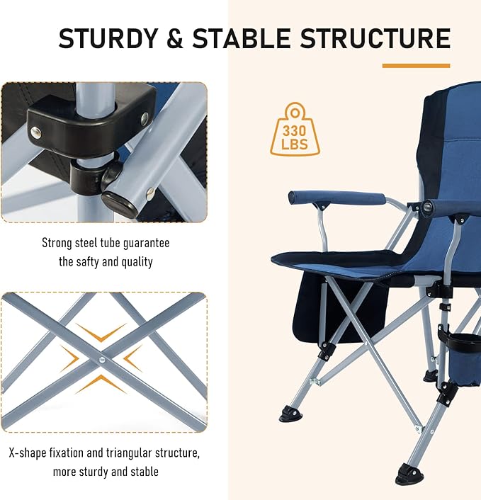 Homcosan Portable Camping Chair
